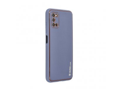 Pouzdro Forcell LEATHER pro SAMSUNG Galaxy A03S modré