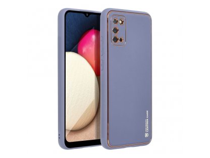 Pouzdro Forcell LEATHER pro SAMSUNG Galaxy A03S modré