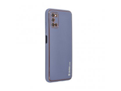 Pouzdro Forcell LEATHER pro SAMSUNG Galaxy A03S modré