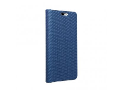 Pouzdro Forcell LUNA Book Carbon pro SAMSUNG Galaxy Xcover 4 / 4S  modré