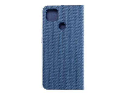 Pouzdro Forcell LUNA Book Carbon pro XIAOMI Redmi 9C / 9C NFC modré