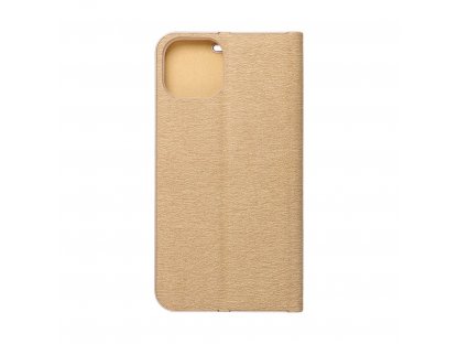 Pouzdro Forcell LUNA Book Gold pro XIAOMI Redmi 10C zlaté