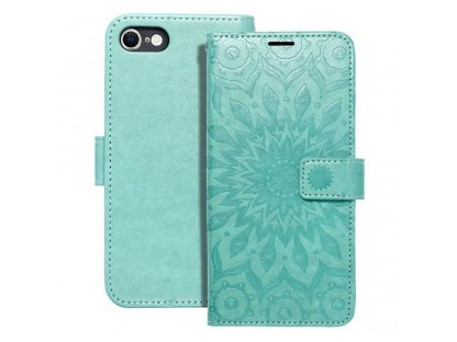 Pouzdro Forcell MEZZO Book pro iPHONE 7 / 8 / SE 2020 - mandala zelená