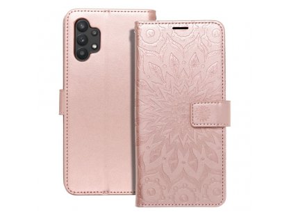 Pouzdro Forcell MEZZO Book pro SAMSUNG Galaxy A32 5G mandala zlaté růžové