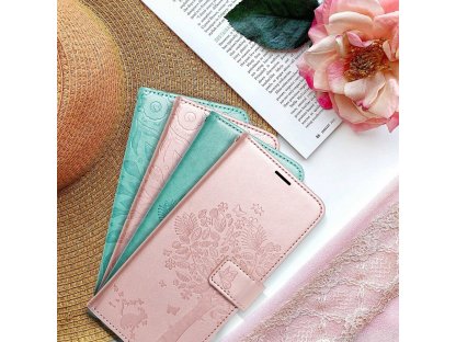 Pouzdro Forcell MEZZO Book pro SAMSUNG Galaxy A32 LTE ( 4G ) strom - zlatavě růžové