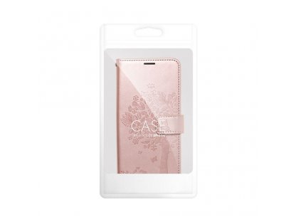 Pouzdro Forcell MEZZO Book pro XIAOMI Redmi NOTE 10 Pro tree rose gold