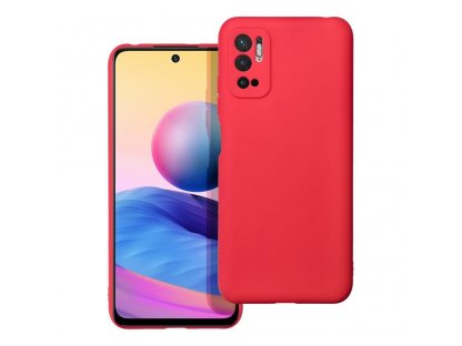 Pouzdro Forcell SOFT pro XIAOMI Redmi NOTE 10 5G červené