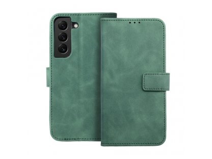 Pouzdro Forcell TENDER Book pro SAMSUNG Galaxy S22 Ultra green