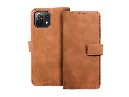 Pouzdro Forcell TENDER Book pro XIAOMI Redmi Note 10 Pro / Redmi Note 10 Pro Max hnědé