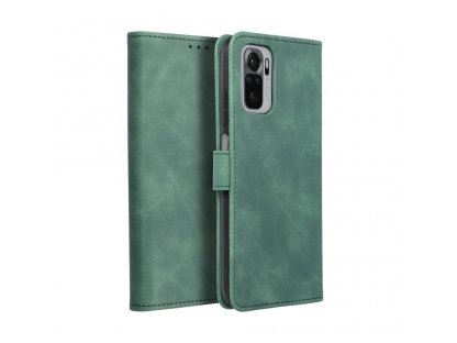 Pouzdro Forcell TENDER Book pro XIAOMI Redmi Note 10 Pro / Redmi Note 10 Pro Max zelené