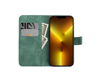 Pouzdro Forcell TENDER Book pro XIAOMI Redmi Note 10 Pro / Redmi Note 10 Pro Max zelené