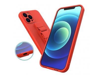 Pouzdro gelové pouzdro se šňůrkou řetízek taška šňůrka Xiaomi Redmi 9A / 9AT  růžová