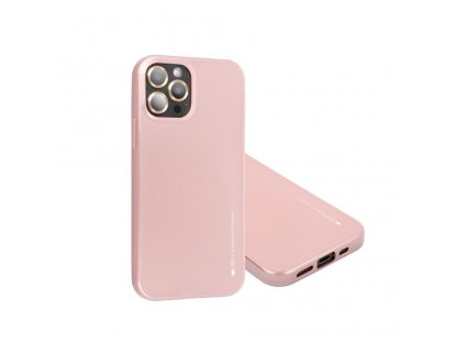 Pouzdro i-Jelly Mercury pro Samsung Galaxy A12 Gold Pink