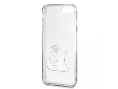 Pouzdro iPhone 7 / 8 Plus hardcase průsvitné Choupette Fun