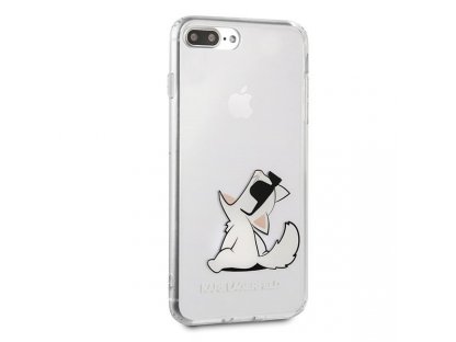 Pouzdro iPhone 7 / 8 Plus hardcase průsvitné Choupette Fun