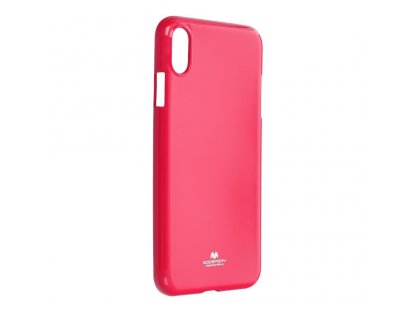 Pouzdro Jelly Mercury iPhone XS Max růžové