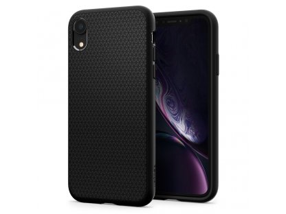 Pouzdro Liquid Air iPhone XR Matte černé