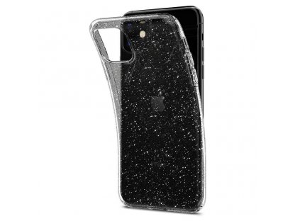 Pouzdro Liquid Crystal iPhone 11 Glitter průsvitné