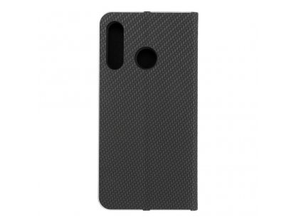 Pouzdro Luna Carbon pro Huawei P30 Lite - černé