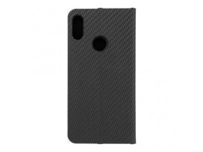 Pouzdro Luna Carbon Huawei Y6 2019 černé