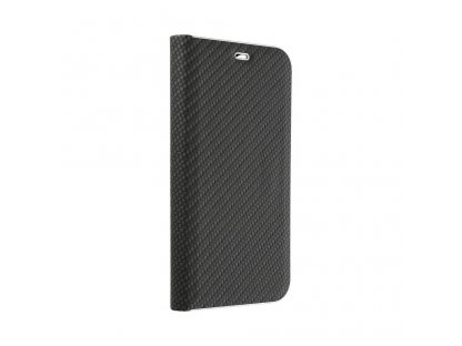 Pouzdro Luna Carbon iPhone 7 / 8 / SE 2020  černé