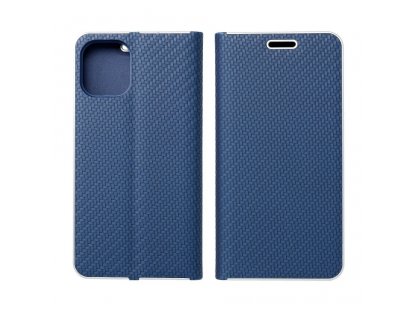 Pouzdro Luna Carbon iPhone 7 / 8 / SE 2020  modré