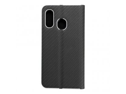 Pouzdro Luna Carbon Samsung Galaxy A40 černé