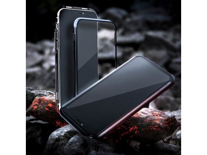 Pouzdro Magneto 360 iPhone 7 Plus / 8 Plus černé