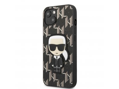 Pouzdro Monogram Ikonik pro iPhone 13 mini černé