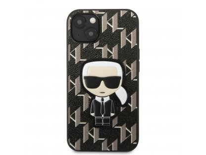 Pouzdro Monogram Ikonik pro iPhone 13 mini černé