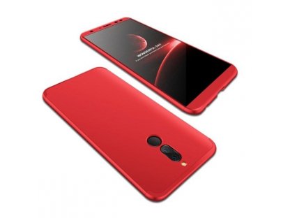 Pouzdro na přední i zadní část telefonu 360 Huawei Mate10 Lite červené