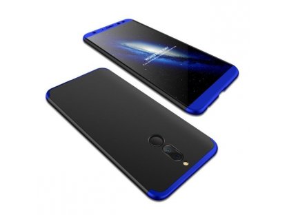 Pouzdro na přední i zadní část telefonu 360 Huawei Mate10 Lite modré/černé