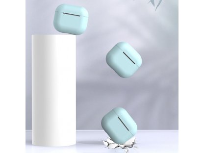 Pouzdro pro bezdrátová sluchátka AirPods 2 / AirPods 1 silikonové modré (pouzdro C)