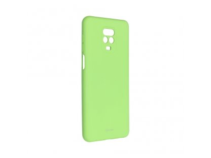 Pouzdro Roar Colorful Jelly Case Xiaomi Redmi Note 9 Pro limetkové