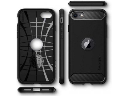 Pouzdro Rugged Armor iPhone SE 2020 / SE 2022 černé