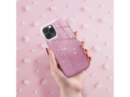 Pouzdro Shining Case Xiaomi Redmi 9C růžové