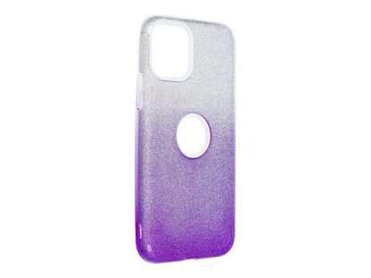 Pouzdro Shining iPhone 11 Pro průsvitné/fialové