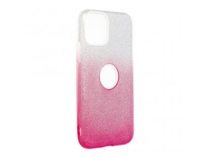 Pouzdro Shining iPhone 11 Pro průsvitné/růžové
