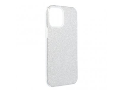 Pouzdro Shining iPhone 12 Pro Max stříbrné