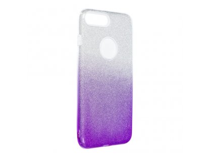 Pouzdro Shining iPhone 7 Plus / 8 Plus průsvitné/fialové