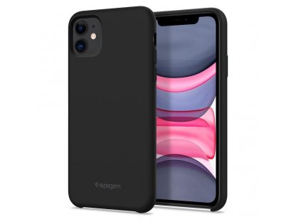 Pouzdro Silicone Fit iPhone 11 černé