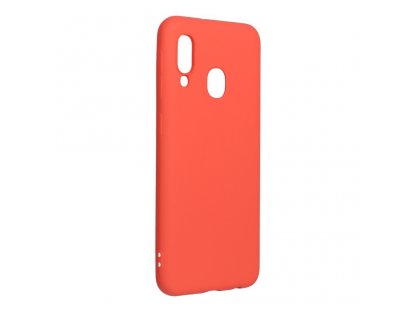 Pouzdro Silicone Lite Samsung Galaxy A20E růžové