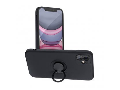 Pouzdro Silicone Ring iPhone 11 černé