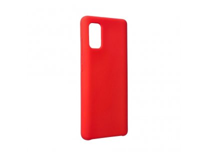 Pouzdro Silicone Samsung Galaxy A41 červené