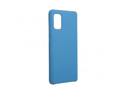 Pouzdro Silicone Samsung Galaxy A41 modré