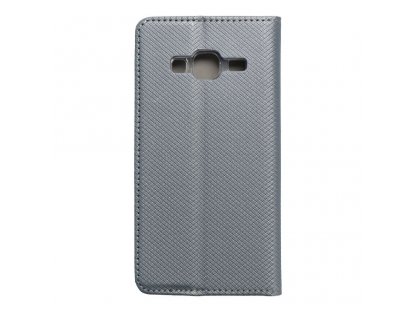 Pouzdro Smart Case book Samsung Galaxy J3 / J3 2016 šedé