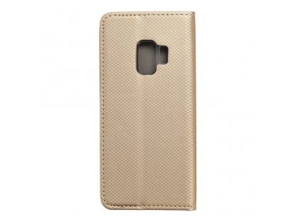 Pouzdro Smart Case book Samsung Galaxy S9 zlaté