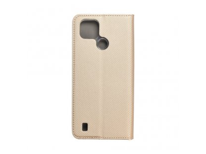 Pouzdro Smart Case pro REALME C21 Zlaté