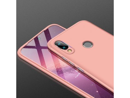 Protection Case pouzdro na přední i zadní část telefonu Xiaomi Redmi 7 růžové