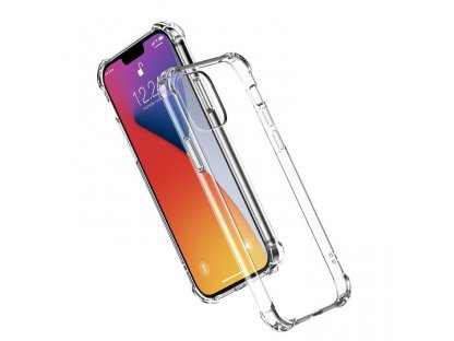 Protective Silicone Case gumové elastické silikonové pouzdro iPhone 12 mini průsvitné